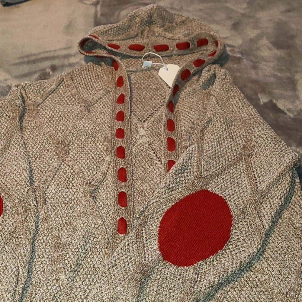 Long open cardigan sweater
